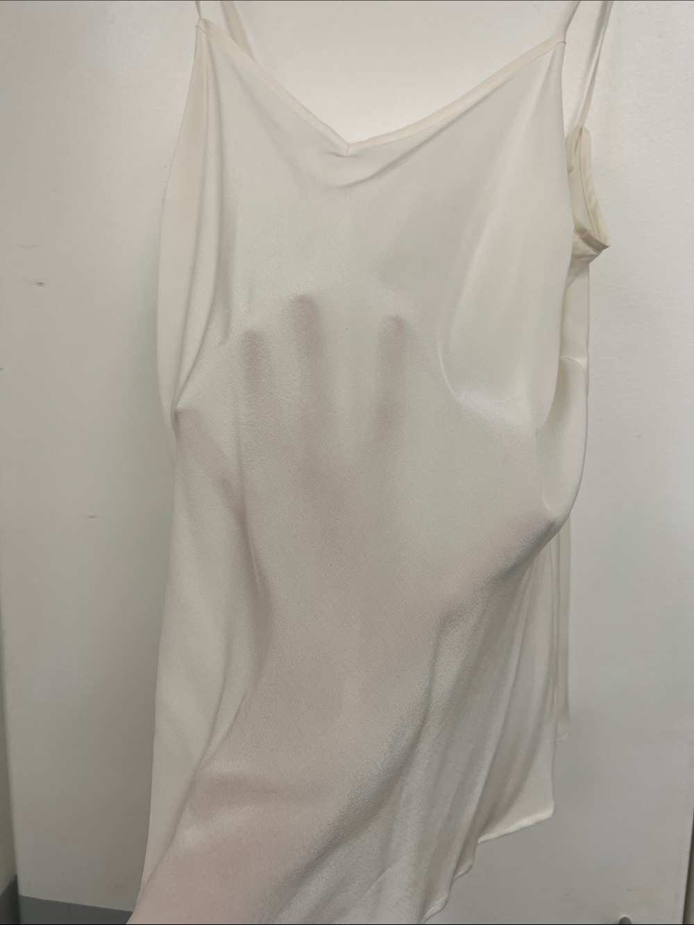 Escada Classic Ivory Off White Cami Tank Top - Women's Slip Top Silk - Picture 6 of 6